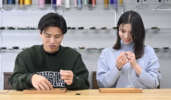 Prayer Beads Bracelet Making Experience in Kyoto - main view