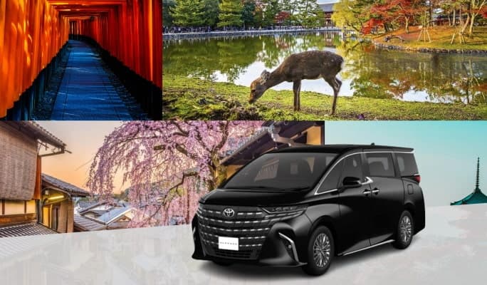 Osaka / Kyoto / Nara / Kobe Tour with Private van & Driver (up to 9 passengers) - main view