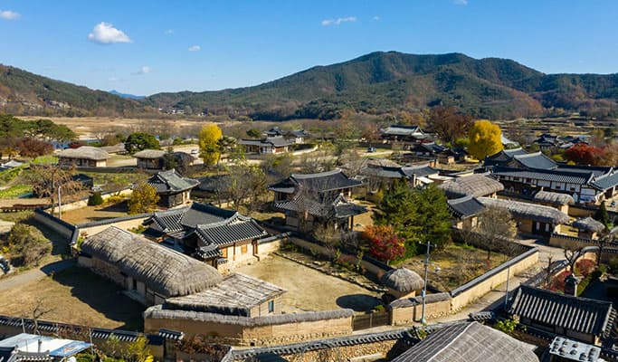 Andong Hahoe Folk Village 1 Day Private Taxi/ Van Tour from Gyeongju/ Andong - main view