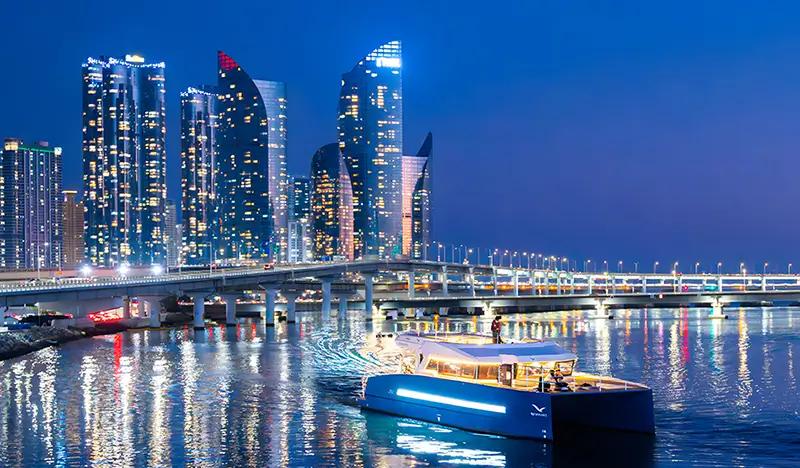 Busan Suyeonggang River & Gwangalli Beach Yacht Tour (Day/Sunset/Night/Dinner) - main view
