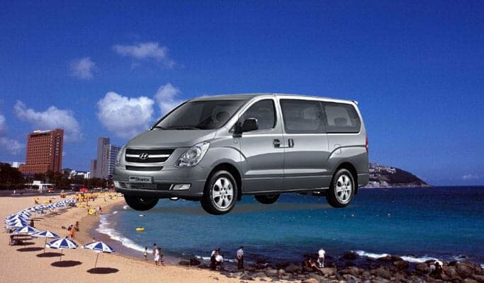 Busan Gimhae Airport / Busan Station / Busan Port Int'l Passenger Terminal ↔ Busan Downtown/Haeundae/Gwangalli/Gijang Private Transfer - Airport Taxi (Sedan/Van/Mini Bus/Big Bus) - main view