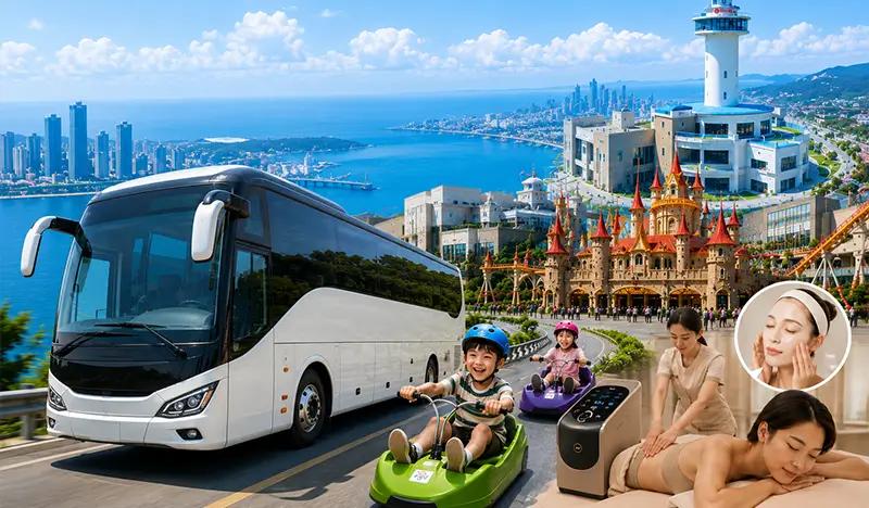Busan Wellness 1 Day Tour: Ceragem K-Beauty & Massage Experience + East Busan Tourism Complex + Traditional Korean Buffet - main view
