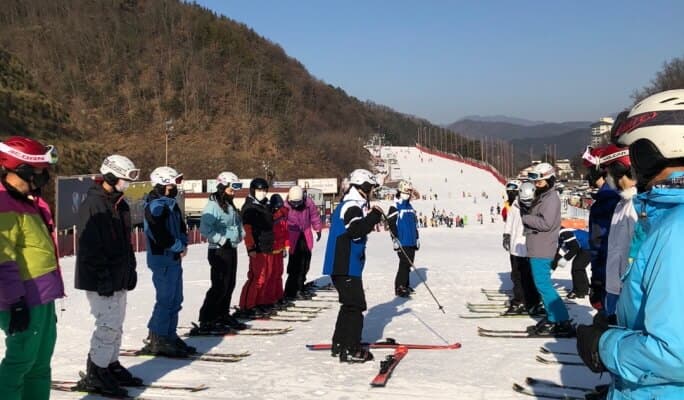 Elysian Gangchon Ski Resort: 1 Day Ski/Snowboard/Snow Sled Tour with Shuttle Bus (+Lift Pass/Group Lesson) - main view