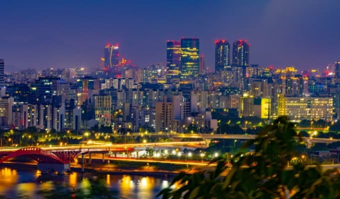 Seoul Night View Small Group Half Day Tour with Gwangjang Market Visit - main view