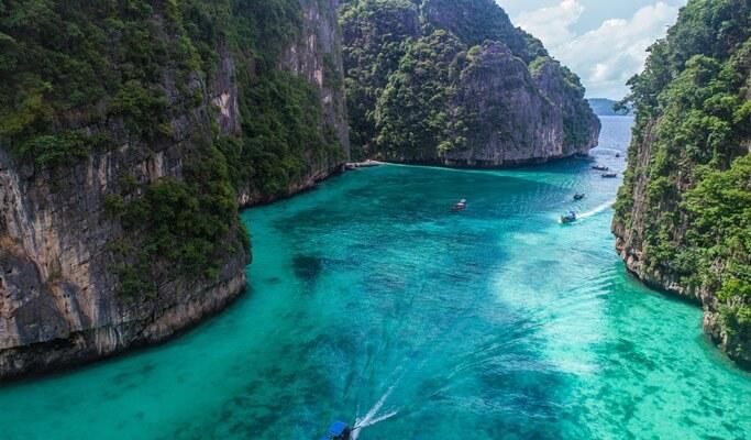 Phi Phi Islands & Maya & Khai Islands 1 Day Tour by Speedboat (+Lunch/Snorkeling) - from Phuket - main view