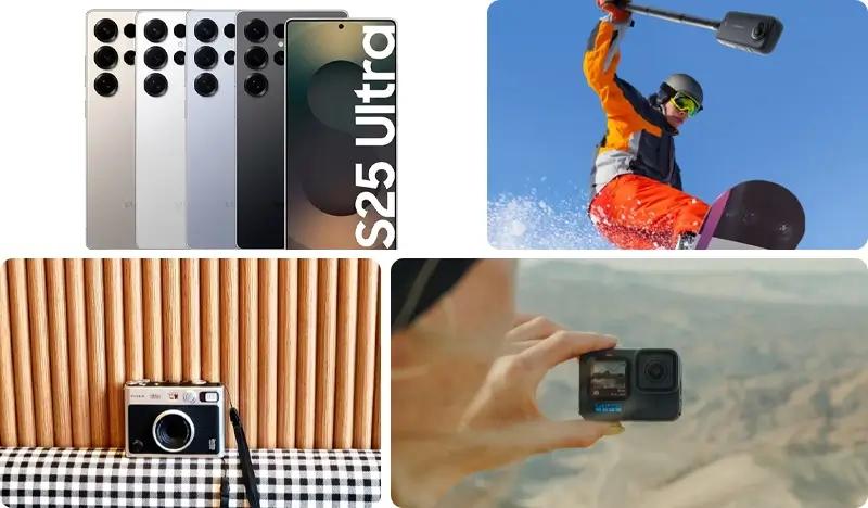 Camera Rental at Incheon Airport - Samsung Galaxy S Ultra Series/ Insta360 ONE X3/ Instax mini Evo/ GoPro 10 & 11 - main view