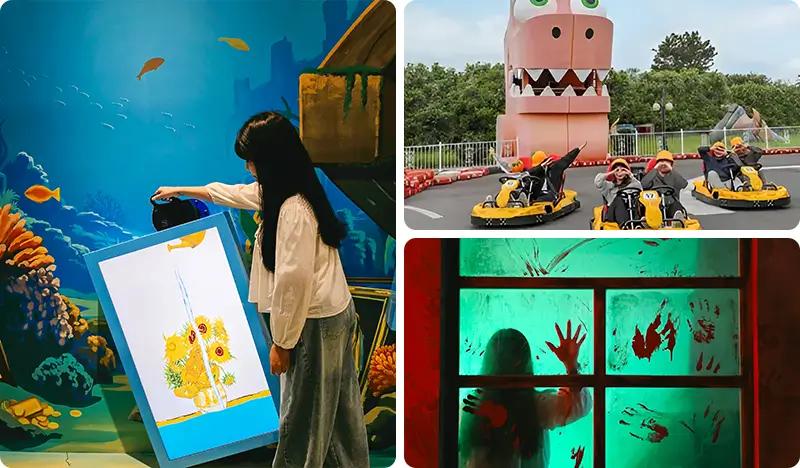 K-Island Jeju (Jeju Alive Museum) Discount Ticket (+ Jeju Tangerine Kart Go Karting/ Horror School in Jeju Ticket Combo) - main view