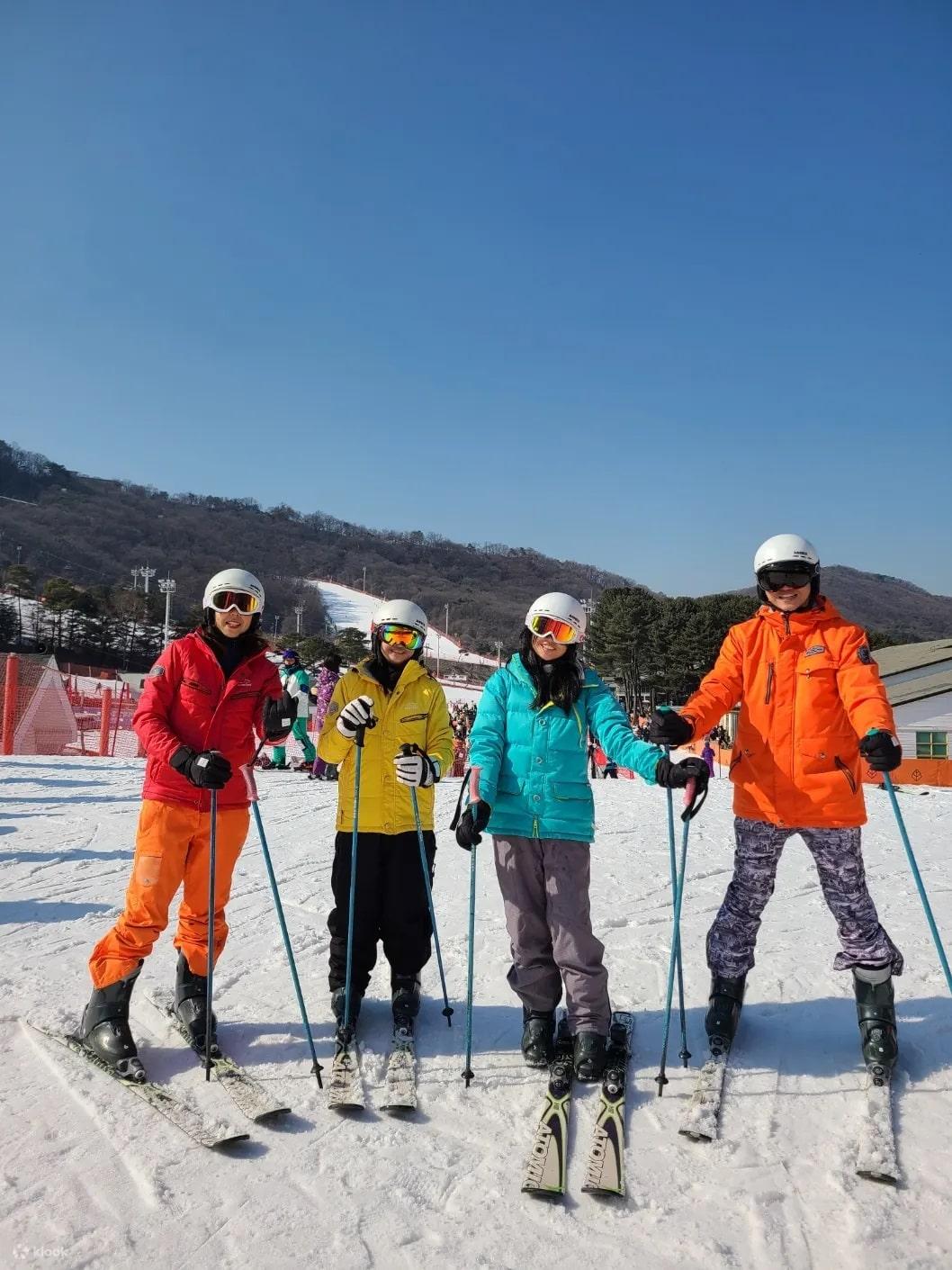 Jisan Ski Resort 1 Day Ski/Snow Sled Tour - from Seoul - main view