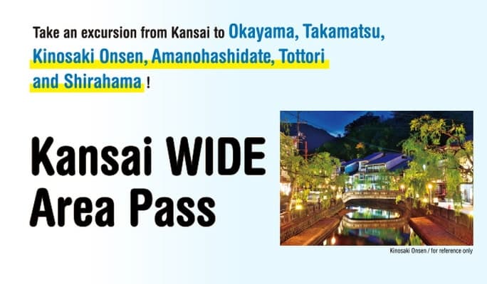 Kansai Wide Area Pass (5-Day Pass) - main view