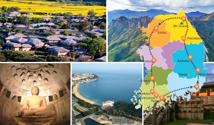 K-Shuttle All-Around Korea 5D4N Tour (Western & Eastern Korea) - main view