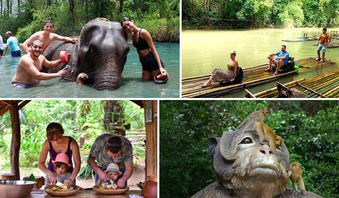 Khao Sok Elephant Sanctuary + Bamboo Rafting + Cooking Class 1 Day Tour (+ Lunch) (+ Hotel Transfer) - From Khao Lak/ Khao Sok/ Phuket/ Krabi (Join-in/Private) - main view