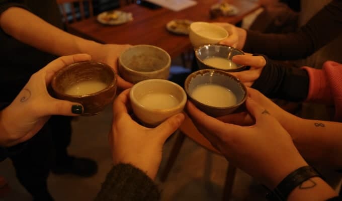 Korean Rice Wine (Makgeolli) Tasting Experience in Busan - main view