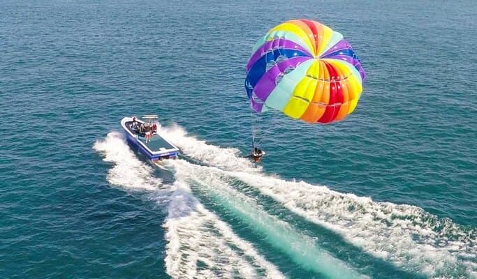 Parasailing in Jeju Island - Top Water Sports Activity in Jeju - main view
