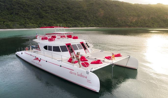 Koh Phai + Koh Rin 1 Day Tour by Catamaran Yacht (+ Snorkeling/Lunch) (+ Hotel Transfer) - from Pattaya - main view