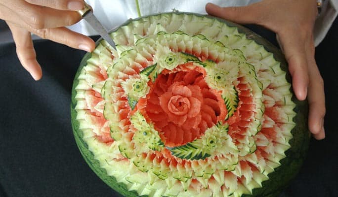 Traditional Thai Fruit and Vegetable Carving Class by Siam Carving Academy in Bangkok - main view