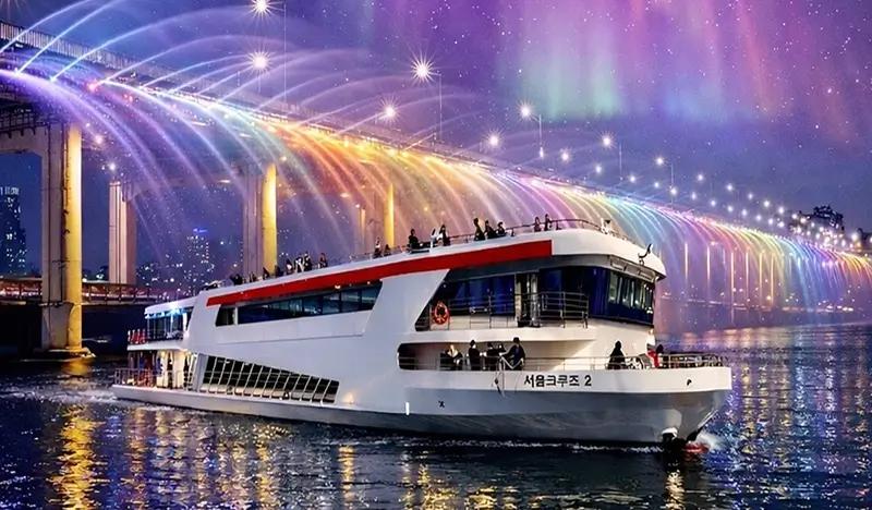 Seoul Hangang River Starlight Aurora Cruise from Yeouido - main view