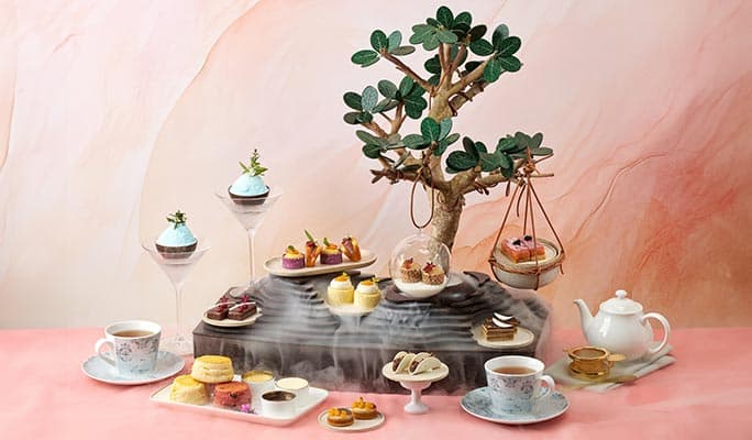 The Verdant Afternoon Tea at Sindhorn Kempinski Hotel Bangkok - main view