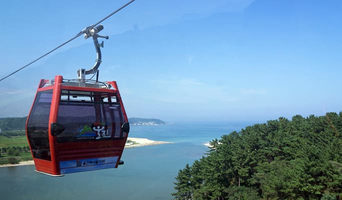 Uljin Wangpicheon Cable Car Ticket - main view