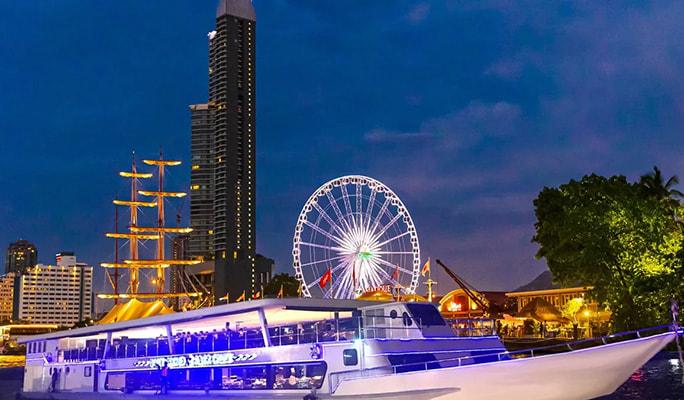 VELA Dinner Cruise in Bangkok (+ Free-Flow Beer) (+ International & Thai Buffet) - main view